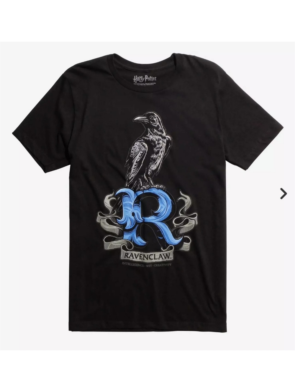 Harry Potter Ravenclaw R Men's Graphic Tee Intelligence, Wit, Creativity - Picture 2 of 10